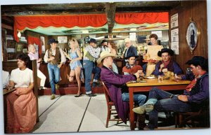 Buckskin Joe - Silver Dollar Bar in the Double Eagle Café Colorado postcard