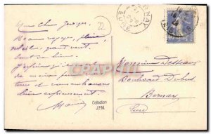 Old Postcard From Around The Plestin Gard Saint Efflam L & # 39Hotel From The...