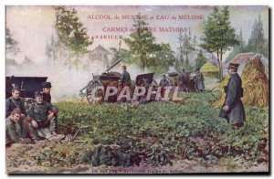 Old Postcard Belgian Militaria Artillery in action Brother Mathias