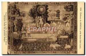 Old Postcard Chateau De Montal Pres Saint Cere Tapestry later and Mace Great ...