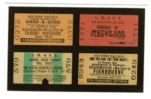 London, Midland & Scottish Railway, Ferry  Tickets