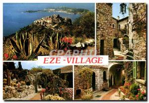 Modern Postcard Eze Village Cote d & # 39Azur