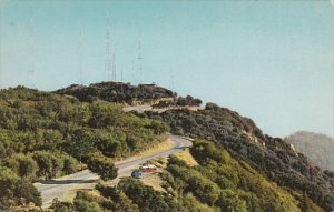 Television Transmitters Atop Mt Wilson California