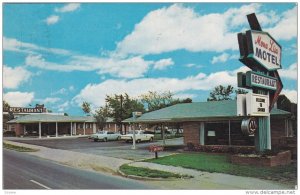 Mona Lisa Motel & Restaurant, Camden, SC 1966 PU