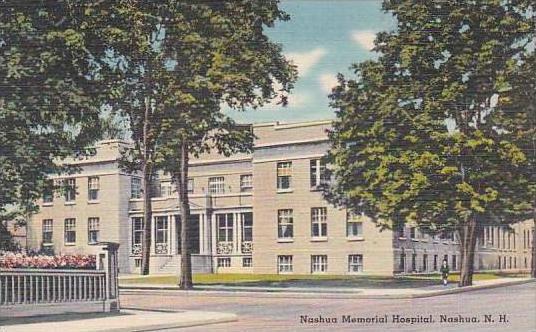 New Hampshire Nashua Nashua Memorial Hospital Artvue