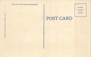 PROVIDENCE, RI Rhode Island  FLAG GARDEN~Roger Williams Park  c1940's Postcard