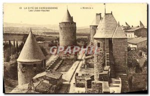 Old Postcard La Cite Carcassonne Les Hautes Lices