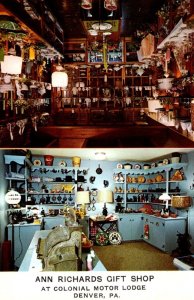 Pennsylvania Denver Colonial Motor Lodge Ann Richards Gift Shop