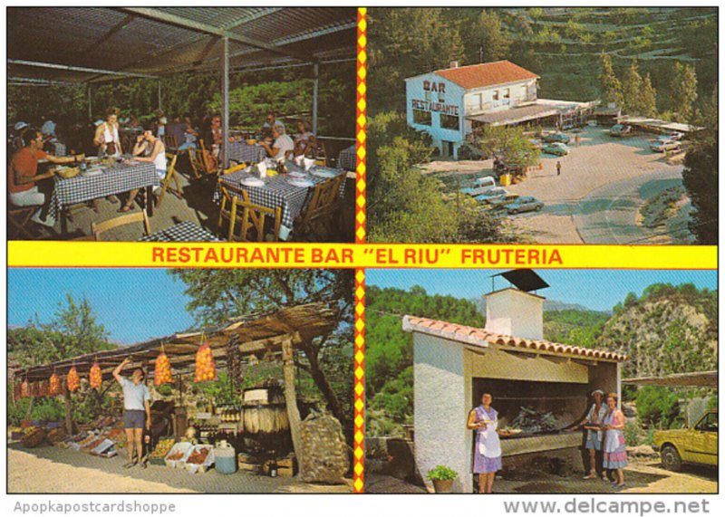 Spain Restaurante Bar El Riu Fruteria Guadalest