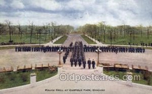 Police Drill Garfield Park, Chicago, Illinois, ILL, USA Occupational 1910 ver...