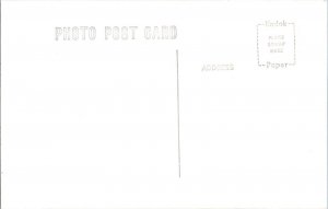 Luck Wisconsin WI Golf Course Real Photo Vintage Postcard RPPC KJ1