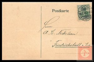 German Reichspost Postcard