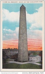 Bunker Hill Monument Height 221 Feet Charlestown Massachusetts