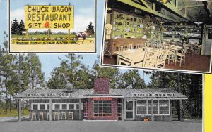 Chuck Wagon Restaurant & Gift Shop US 301 Sylvania Georgia postcard