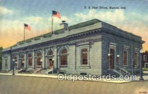 Muncie, Ind USA Post Office Unused 