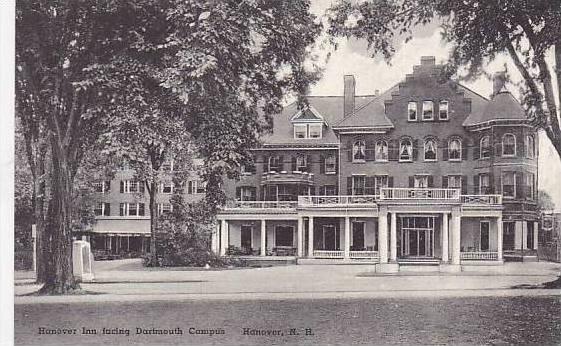 New Hampshire Hanover Inn Faceing Dartmouth College Campus Albertype