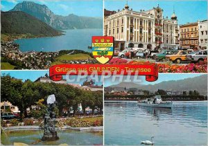 Postcard Modern Erholung im Salzkammergut kurort gmunden am traunsee 425 m