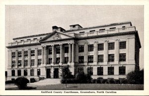 North Carolina Greensboro Guilford County Court House