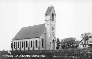 Chapel at Squirrel Island ME Eastern Illustrating Publisher RPPC Postcard