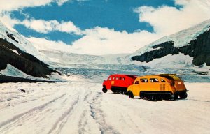 Canada Canadian Rockies Snowmobiles On The Columbia Icefields Chrome 09.89