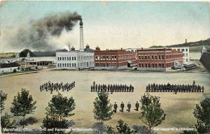 c1907 Chromograph Postcard Drill & Factories, Reformatory Prison Mansfield OH