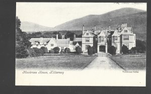 258, Northern Ireland, Killarney, Muckross House, Exterior View,  Circa 1920.