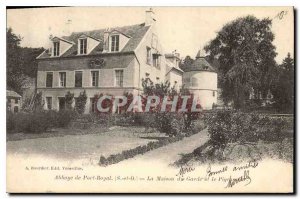 Postcard Abbey of Port Royal S and O The House of Guard and Pigeon