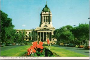 Manitoba's Legislative Building Winnipeg MB Manitoba c1981 Vintage Postcard D37