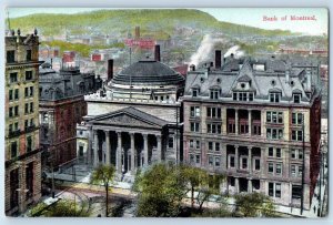 Montreal Quebec Canada Postcard Bank of Montreal c1910 Antique Unposted