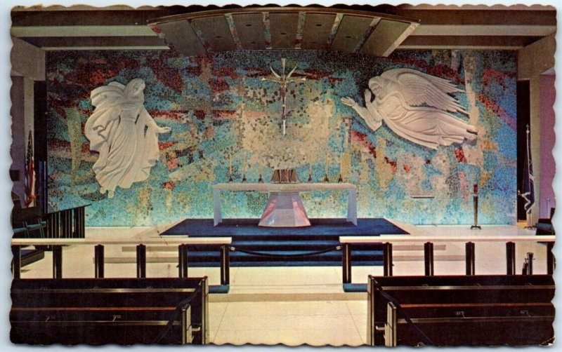 Postcard - The Altar, Catholic Chapel, U.S. Air Force Academy, Colorado
