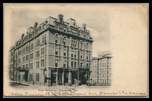 ABRO 1907 Hotel Brunswick Kansas City MO. Pre Owned Posted to MEXICO