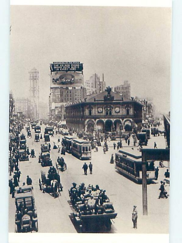 Unused Modern Postcard CIRCA 1909 HERALD SQUARE New York City NY hn4157