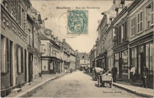 CPA DOULLENS Rue des Boucheries (19074)