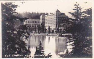 Canada British Columbia Chateau Lake Louise Real Photo