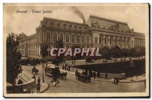 Old Postcard Bucuresti Palatul Justifiei
