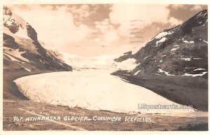 Athabaska Glacier in Athabasca Glacier, Montana