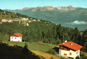 Postcard Vanezze On The Mount Bondone Trento Trentino Northern Italy