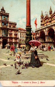 Italy Venezia Piazza San Marco 1908