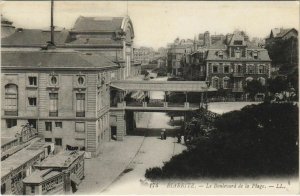 CPA Biarritz Boulevard de la Plage FRANCE (1126371)