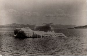 RPPC Iceberg, Possibly Iceland or Greenland c1950s Vintage Postcard P46