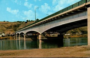 Canada Kamloops Bridge Crossing The Thompson River