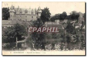 Postcard Old Montresor Ensemble du Chateau