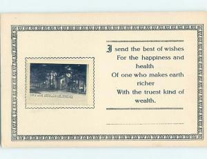 Divided-Back CASINO IN LOCH SHELDRAKE Stamp On Postcard - Fallsburg NY HM5935