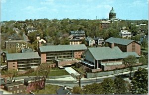 Postcard RI Providence - Rhode Island School of Design - aerial view