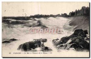 Old Postcard Parame The Assault on a L Digue