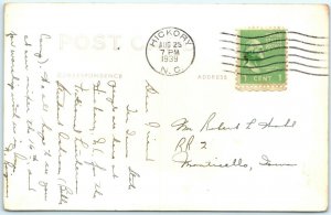 c1930s Ames, Iowa Church RPPC Bethesda Lutheran NLCA Real Photo Chapel Bldg A13