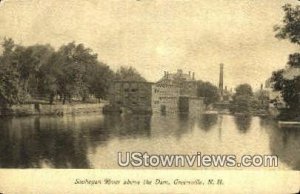 Souhegan River in Greenville, New Hampshire