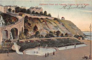 BR60280 children s pond and cascade ventor i o w  uk