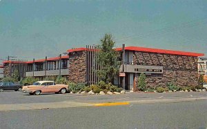 Tamarak Motel Puyallup Washington 1960s postcard