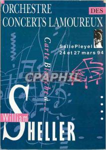 Postcard Modern Orchestra Concerts Lamoureux Salle Pleyel 24 and March 27, 94...